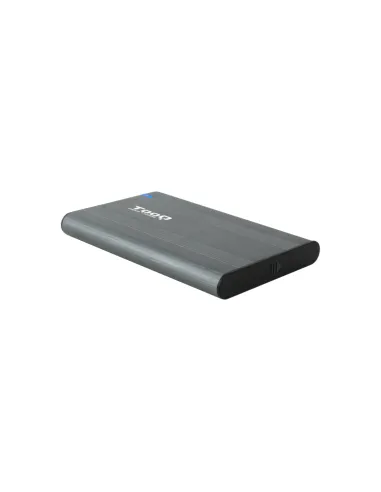 TooQ Caja Externa para Discos de 2,5” HDD/SSD, Gris