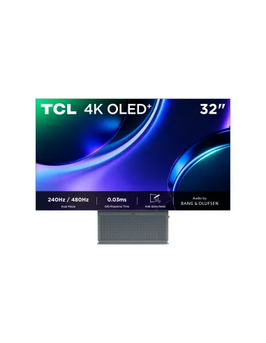 TCL X3 32X3A pantalla para PC 80 cm (31.5") 3840 x 2160 Pixeles 4K Ultra HD OLED Azul
