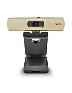 NGS XPRESSCAM 4000 cámara web 12 MP 3840 x 2160 Pixeles USB 2.0 Negro, Oro 2