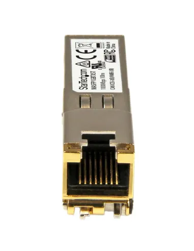 StarTech.com Módulo Transceptor SFP Compatible con Cisco Meraki MA-SFP-1GB-TX - 1000BASE-T - SFP a RJ45 Cat6   Cat5e -