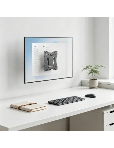 AISENS Soporte Eco ultra delgado para monitor TV 25kg de 13"-32", negro