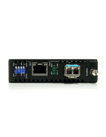 StarTech.com Conversor de Medios Gigabit a Fibra Multimodo Modo 1000Mbps LC 550m