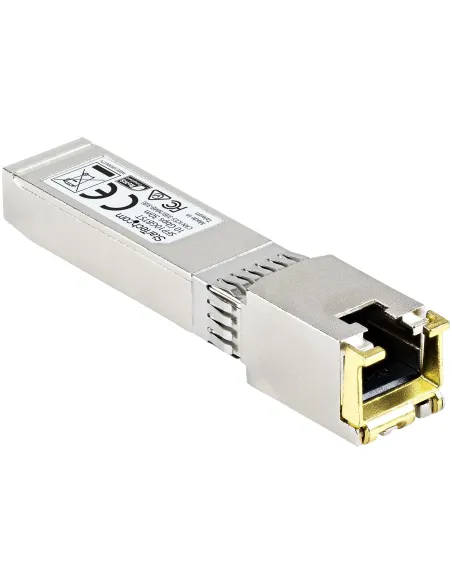 StarTech.com Módulo Transceptor SFP+ Compatible con MSA sin Codificar - 10GBASE-T - SFP a RJ45 Cat6   Cat5e - SFP+ Ethernet