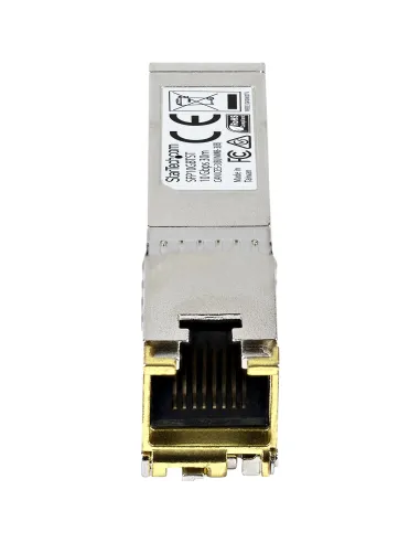 StarTech.com Módulo Transceptor SFP+ Compatible con MSA sin Codificar - 10GBASE-T - SFP a RJ45 Cat6   Cat5e - SFP+ Ethernet