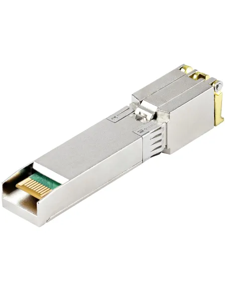 StarTech.com Módulo Transceptor SFP+ Compatible con MSA sin Codificar - 10GBASE-T - SFP a RJ45 Cat6   Cat5e - SFP+ Ethernet