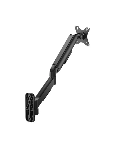 AISENS Soporte de pared Pro contrapeso giratorio e inclinable para monitor TV 9kg (3 pivotes, 1 brazo) de 17"-32", negro