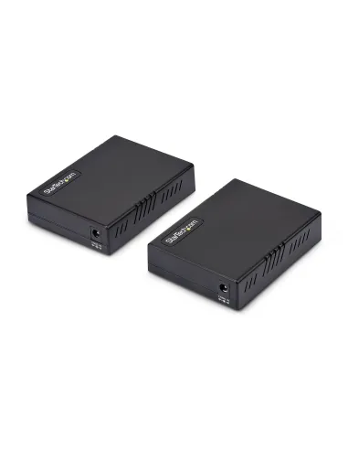 StarTech.com Juego Extensor de Ethernet VDSL2 por Cable de Par Sencillo - Hasta 1km - Alargador de Red Ethernet LAN por Cable