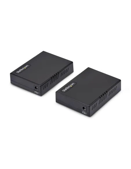 StarTech.com Juego Extensor de Ethernet VDSL2 por Cable de Par Sencillo - Hasta 1km - Alargador de Red Ethernet LAN por Cable