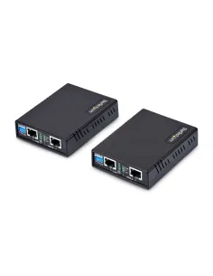 StarTech.com Juego Extensor de Ethernet VDSL2 por Cable de Par Sencillo - Hasta 1km - Alargador de Red Ethernet LAN por Cable 2