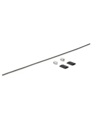 StarTech.com Cables de Seguridad de Doble Lazo - Paquete de 20 - de Acero - Ajustable