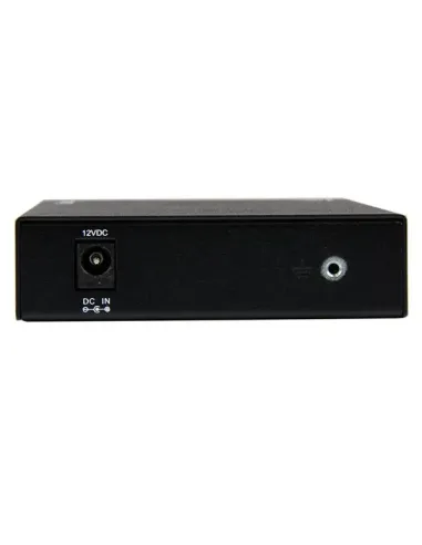 StarTech.com Conversor de Medios Ethernet 10 100 Mbps a Fibra Multi Modo Conector ST - 2km