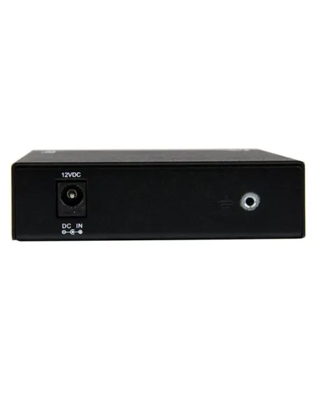 StarTech.com Conversor de Medios Ethernet 10 100 Mbps a Fibra Multi Modo Conector ST - 2km