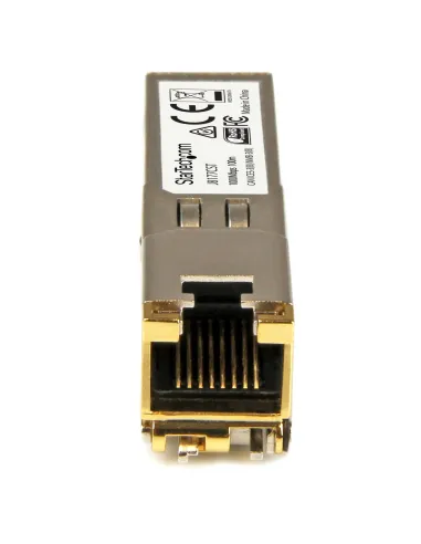 StarTech.com Módulo Transceptor SFP Compatible con el Modelo J8177C de HPE - 1000BASE-T - SFP a RJ45 Cat6   Cat5e - SFP