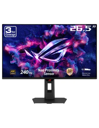 ASUS ROG Strix OLED XG27AQDMG pantalla para PC 67,3 cm (26.5") 2560 x 1440 Pixeles Wide Quad HD LCD Negro