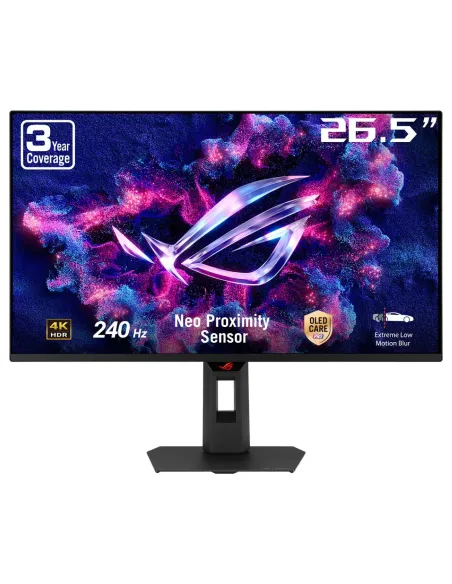 ASUS ROG Strix OLED XG27AQDMG pantalla para PC 67,3 cm (26.5") 2560 x 1440 Pixeles Wide Quad HD LCD Negro