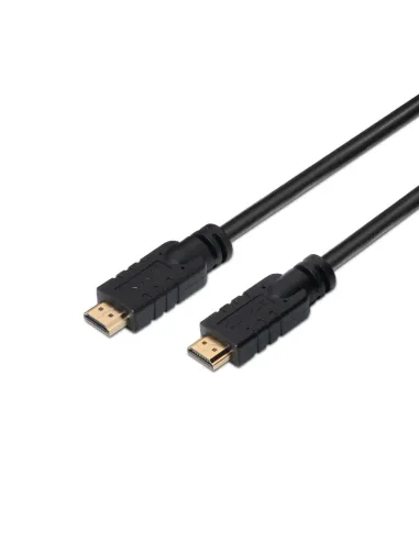 AISENS Cable HDMI V2.0 Premium alta velocidad / HEC 4k@60Hz 18Gbps con repetidor, A/M-A/M, Negro, 25 m