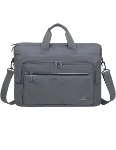 RIVACASE Maletin Port. 7531 Alpendorf ECO gris 16" 2