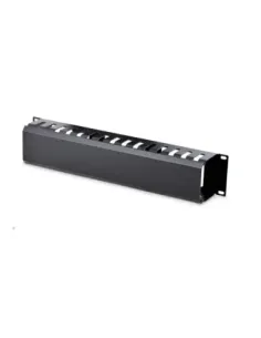 Panel canaleta de cables startech para rack 2u