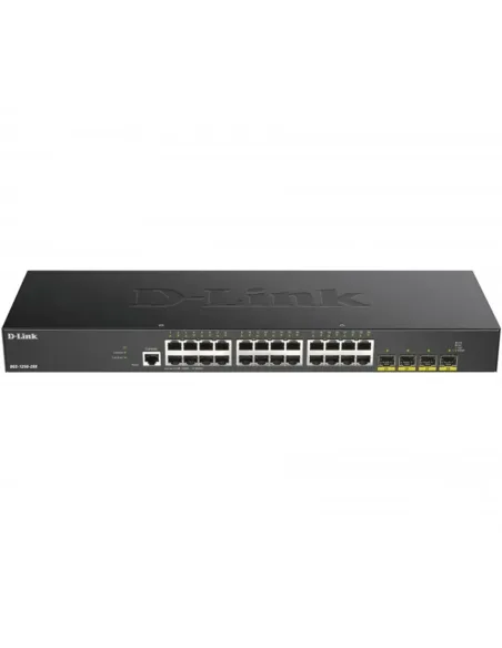 Switch d - link 28 puertos gestionable 24 gigabit ethernet 10 - 100 - 1000 4 sfp l3 lite