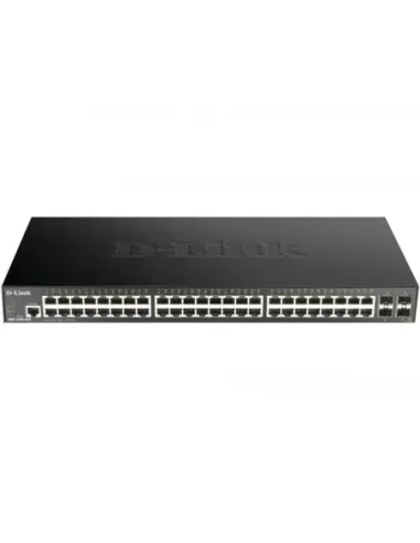 Switch d - link 52 puertos gestionable 48 gigabit ethernet 10 - 100 - 1000 4 sfp l3 lite