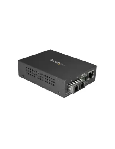 Conversor de medios gigabit ethernet a fibra startech sc monomodo para redes