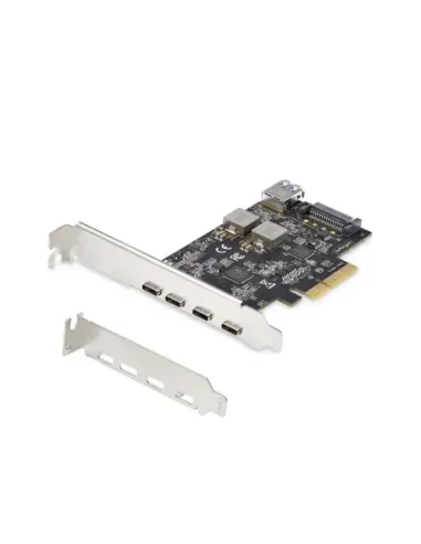 Tarjeta startech 4x usb tipo c pci express 3.0