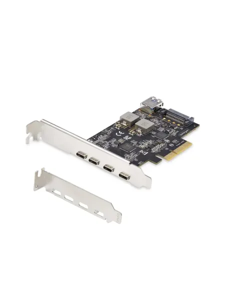 Tarjeta startech 4x usb tipo c pci express 3.0