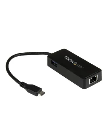Adaptador red gigabit usb tipo c startech macho - hembra
