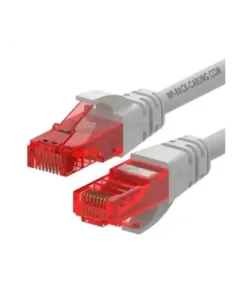 WP WPC-PAT-6U002W cable de red Rojo, Blanco 0,2 m Cat6 U/UTP (UTP)