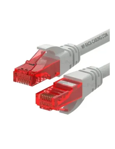 WP WPC-PAT-6U010 cable de red 1 m Cat6 U/UTP (UTP) Gris