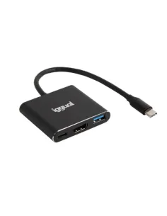 iggual Hub tipo C 3 en 1 HDMI USB3.0 2