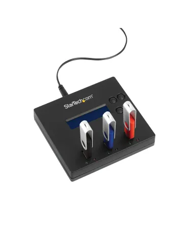 StarTech.com Clonador Autónomo 1 2 para Memorias USB - Copiador de Unidades de Memoria USB - Copia Sector por Sector de Sistema