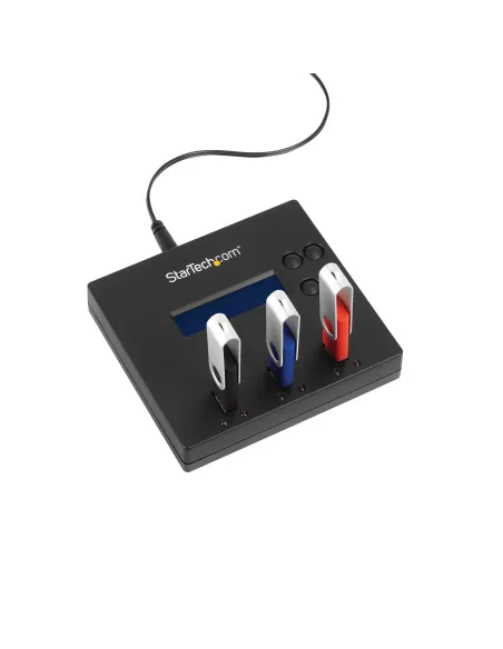 StarTech.com Clonador Autónomo 1 2 para Memorias USB - Copiador de Unidades de Memoria USB - Copia Sector por Sector de Sistema
