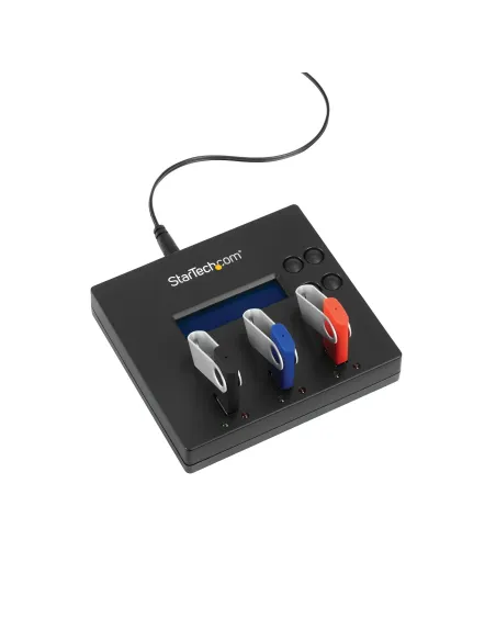 StarTech.com Clonador Autónomo 1 2 para Memorias USB - Copiador de Unidades de Memoria USB - Copia Sector por Sector de Sistema