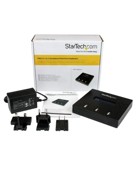 StarTech.com Clonador Autónomo 1 2 para Memorias USB - Copiador de Unidades de Memoria USB - Copia Sector por Sector de Sistema