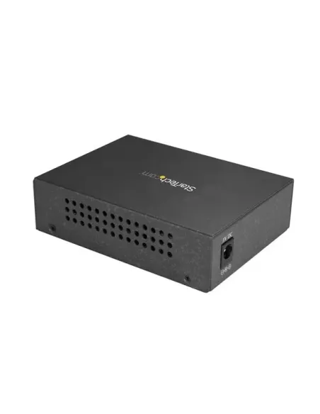 StarTech.com Conversor de Medios de Fibra SC Monomodo Para Redes 10 100 1000Mbps - Gigabit Ethernet a Fibra SC - 1310nm, 10km -