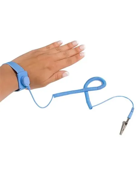 StarTech.com Pulsera Antiestatica con Cable a Tierra - Brazalete Antiestatico con Protección ESD