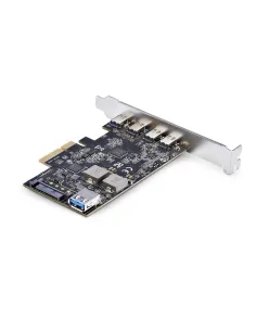 StarTech.com Tarjeta PCIe de 5 Puertos USB de 10Gbps 4x USB-C   1x USB-A - Hub Concentrador Interno USB 3.2 de 10Gbps - Tarjeta 2
