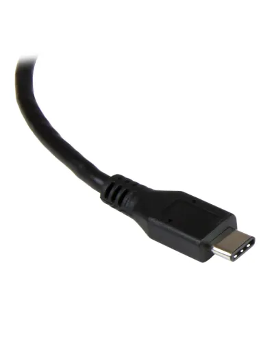 StarTech.com Adaptador de Red Gigabit USB-C con Puerto USB Extra - Negro
