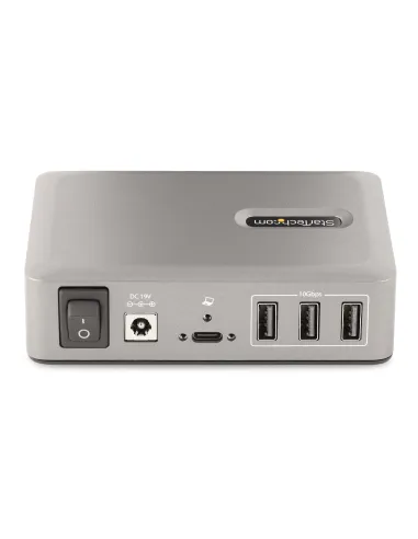 StarTech.com Hub Concentrador USB-C de 10 Puertos - 8x USB-A 2x USB-C - con Fuente de 65W - USB 3.1 10Gbps - Ladrón USB Tipo C