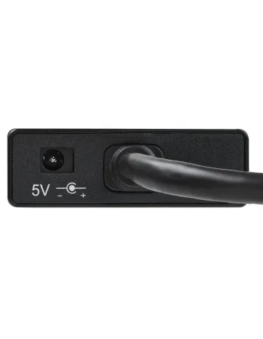 StarTech.com Hub USB 3.0 de Aluminio con Cable - 5Gbps - Concentrador de 3 Puertos USB con Adaptador de Red Ethernet Gigabit