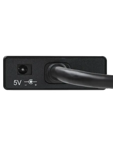 StarTech.com Hub USB 3.0 de Aluminio con Cable - 5Gbps - Concentrador de 3 Puertos USB con Adaptador de Red Ethernet Gigabit