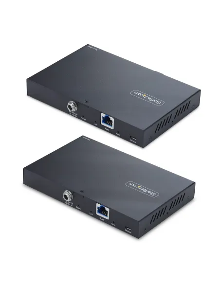 StarTech.com Extensor USB 3.0 por Ethernet de 4 Puertos - Hasta 1km por Cable RJ45 Cat6a 7 8 - Adaptador Remoto de Dispositivos