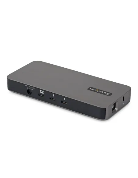 StarTech.com Hub Thunderbolt 5 de 4 Puertos con KVM Thunderbolt Share - 80 120Gbps - 8K 60Hz o 4K 144Hz - PD 140W - USB-A