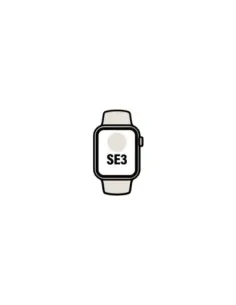 Apple Watch SE3/ GPS/ Cellular/ 40mm/ Caja de Aluminio Blanco Estrella/ Correa Deportiva Arena M/L