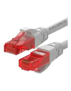 Cable de red wp latiguillo rj45 u - utp cat.6 0.5m gris