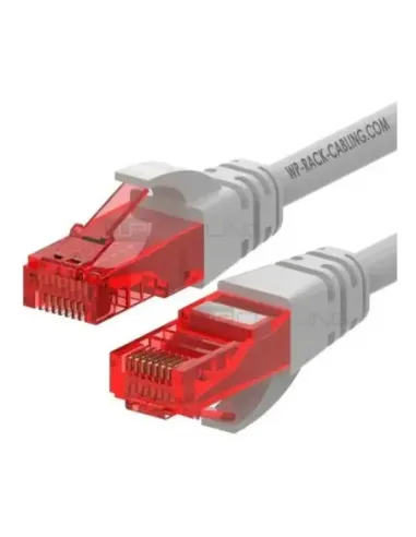 Cable de red wp latiguillo rj45 u - utp cat.6 0.5m gris