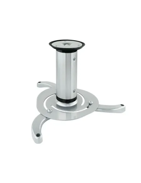 TooQ SOPORTE UNIVERSAL DE TECHO GIRATORIO 360º  PARA PROYECTOR PLATA