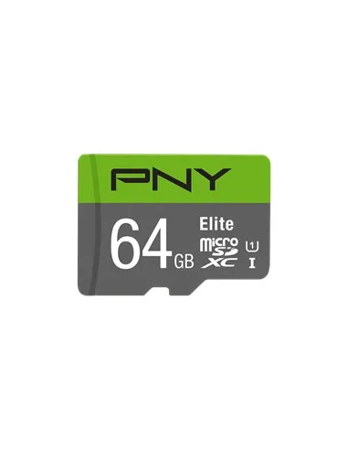 Tarjeta memoria micro secure digital micro sdhc elite pny 64gb clase 10 uhs - i u1