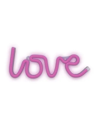 Lampara forever neon led love pink